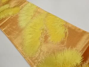 松模様織出し袋帯